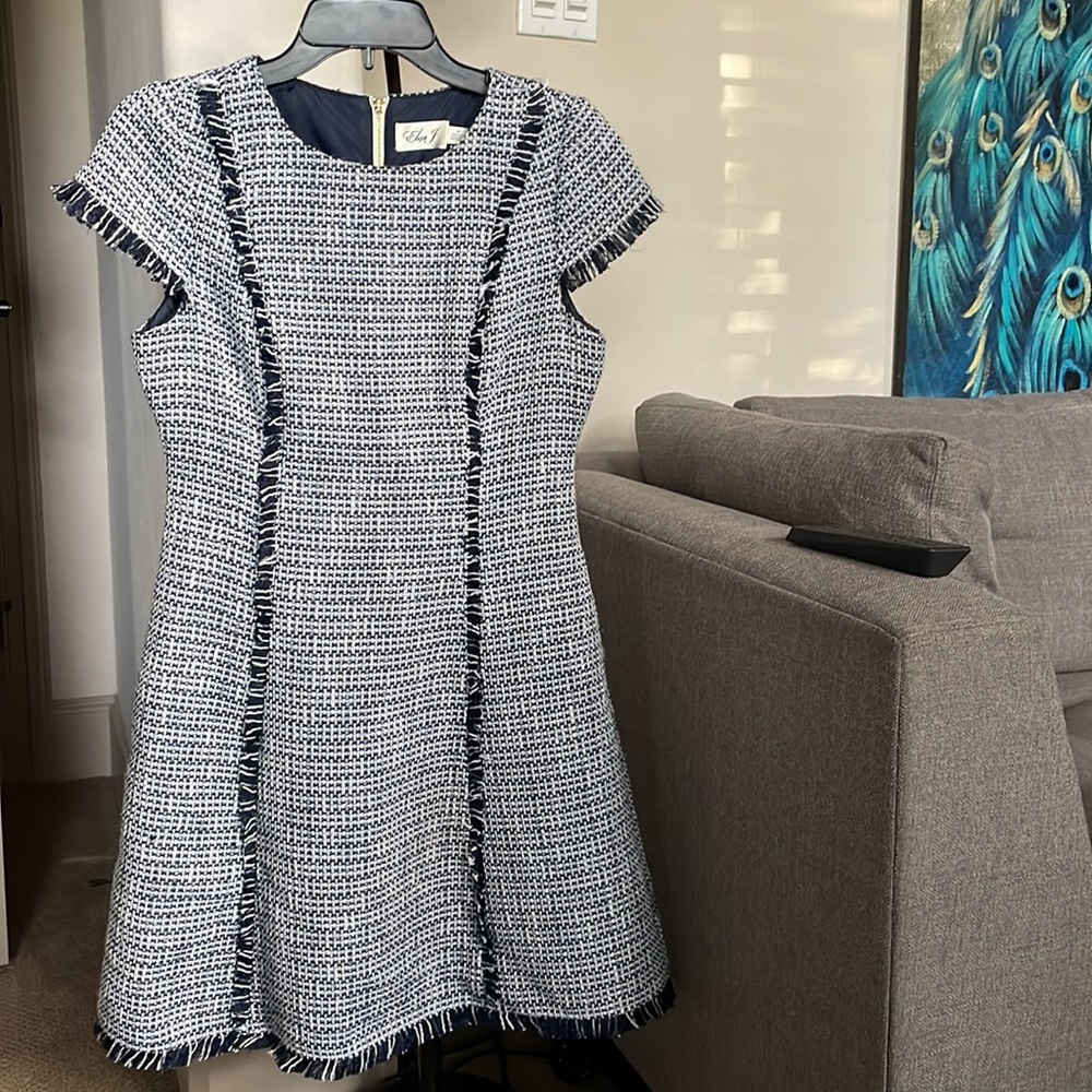 Eliza J Tweet Fit & Flare Lined Dress - 6P